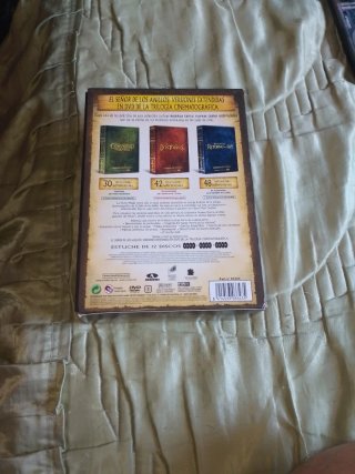 El Señor de los Anillos Trilogía DVD
