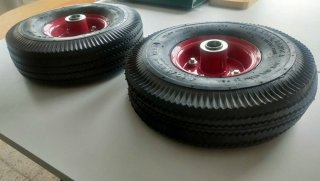 Pack 2 Ruedas Carretilla 4.10/3.50-4