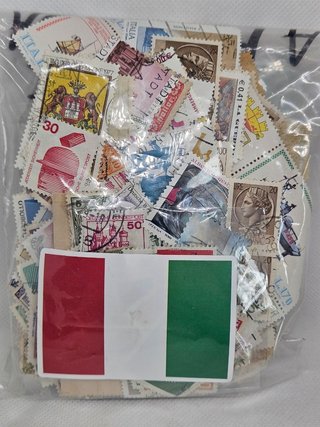 Lote 500 sellos Italia