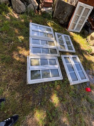 5 Ventanas Aluminio Dobles climalit