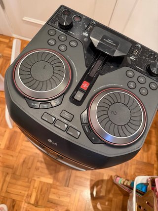 Altavoz LG 1000W Negro/Rojo