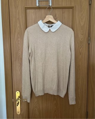 Jersey Primark cuello bebé beige talla S