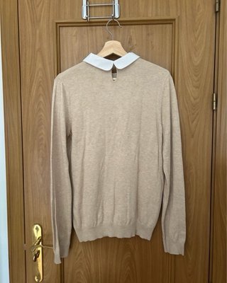 Jersey Primark cuello bebé beige talla S