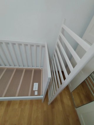 Cuna infantil blanca Ikea