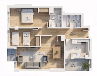 Piso en venta en Onda