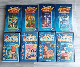 Lote de Cintas VHS Clásicos y Matrix