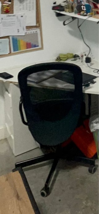 Silla de oficina Ikea Flintan con reposabrazos