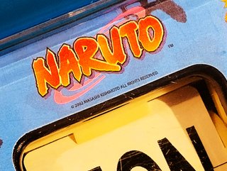 Naruto Orologio Calendario flip vintage
