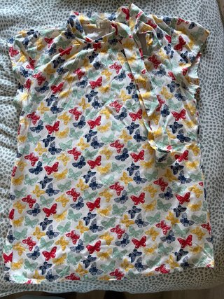 Camiseta Circus Mariposas Manga Corta Mujer