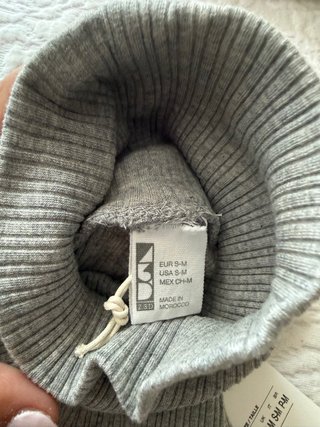 Top gris Zara (Z3D) - Con Etiqueta