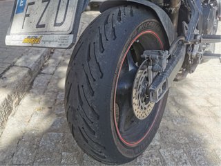 Yamaha FZ6 Naked Negra