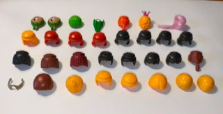 Playmobil Lote Pelos Pelucas A ‼️INDIVISIBLE‼️