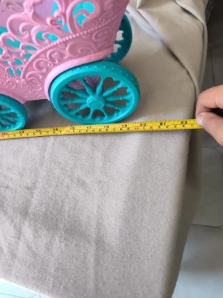 Carrozza Barbie con Cavallo Bianco
