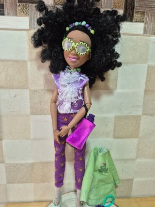 Muñeca Princesa Tiana Estilo Casual