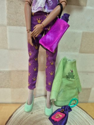 Muñeca Princesa Tiana Estilo Casual