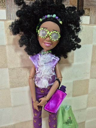 Muñeca Princesa Tiana Estilo Casual