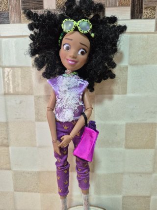 Muñeca Princesa Tiana Estilo Casual