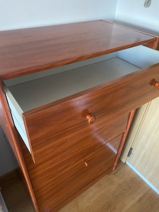 Mueble zapatero de madera