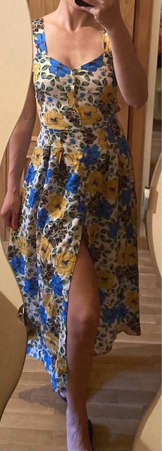 Vestido Springfield floral Talla S
