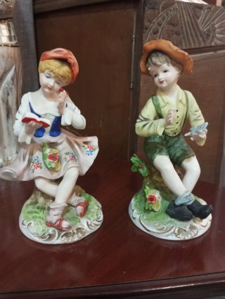 Lote figuras de porcelana vintage años 70/80