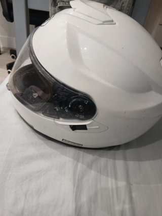 Casco Shoei gt-air blanco  TALLA L