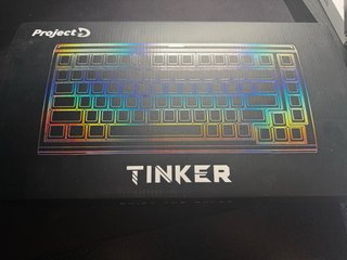 Teclado Tinker Negro Multicolor