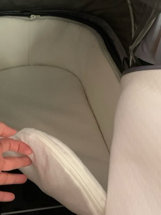 Silla de paseo Uppababy con capazo y su funda