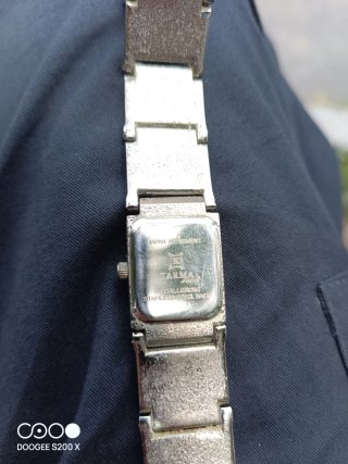 Orologio vintage donna quadrante blu