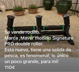 Rodillo de pesca Maver Signature Pro
