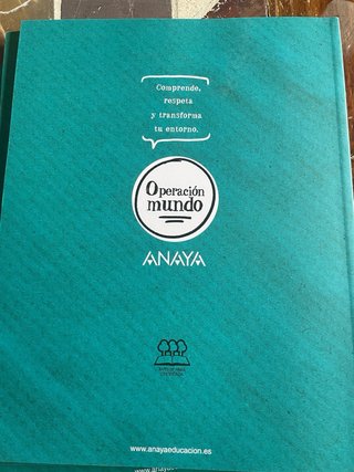 Lengua y literatura 2 ESO Operacion mundo