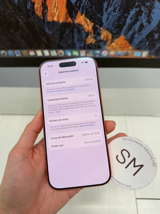 IPHONE 17 PRO 256GB NARANJA como nuevo