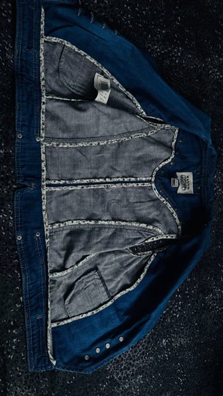 Chaleco vaquero Mango Talla S