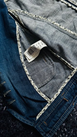 Chaleco vaquero Mango Talla S