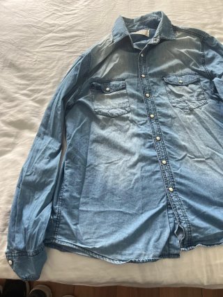 Camisa vaquera Green Coast azul