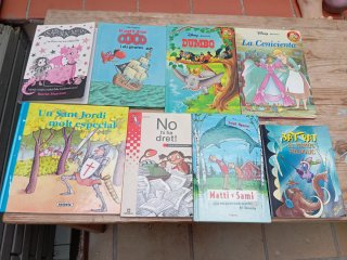 Libros de cuentos.