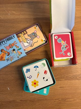 Bundle 3 giochi carte bambini