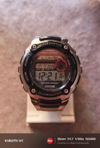 Casio Wave Ceptor Multi Band 5