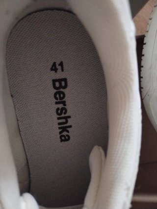 Zapatillas Bershka Blancas Talla 41