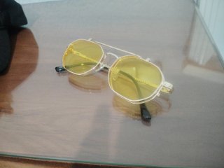 Gafas de sol cristal amarillo