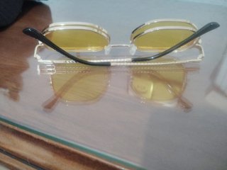 Gafas de sol cristal amarillo