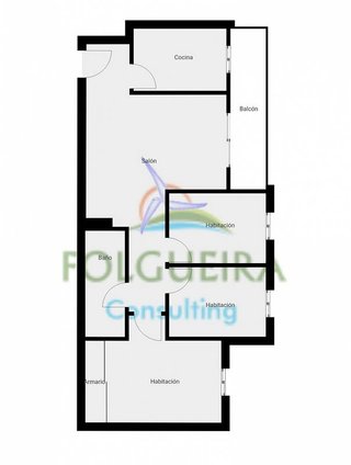 Piso en venta en Palomeras sureste en Madrid