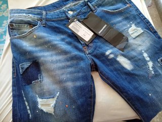 Pantalones DSQUARED2 Talla xl Desgastados