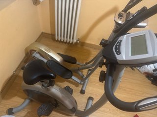 Elíptica y Bicicleta Estática 2 en 1