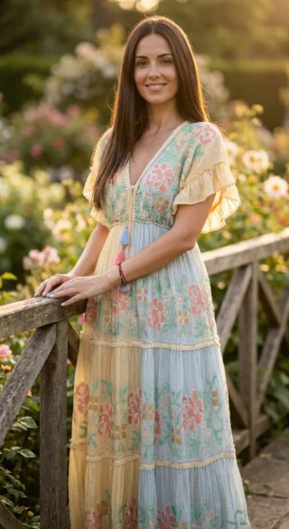 Vestido Palak floral