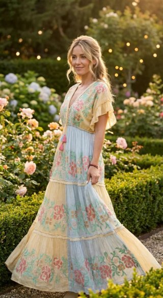 Vestido Palak floral