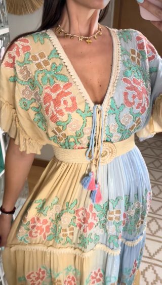Vestido Palak floral