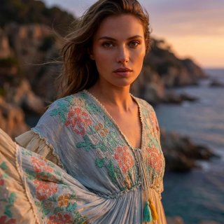 Vestido Palak floral