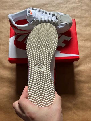 Nike Cortez Blancas Naranja Zapatillas