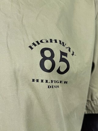 Tommy Hilfiger Denim Camicia Uomo XL Verde Vintage
