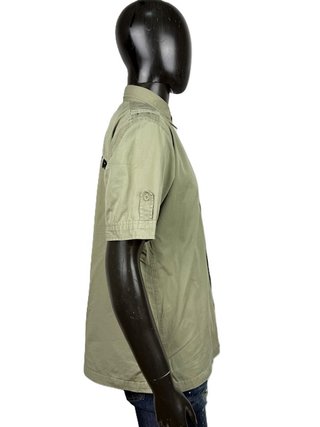 Tommy Hilfiger Denim Camicia Uomo XL Verde Vintage